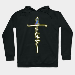 Faith ChristianJesus Diabetes Awareness Hoodie